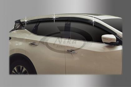 Фотография Nissan Murano 2015+ Дефлекторы тонированные